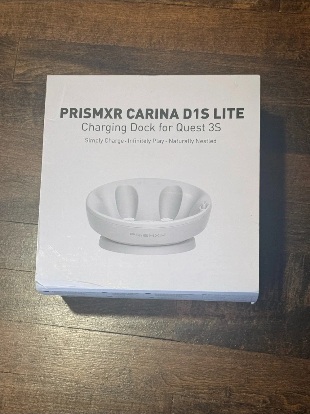 PRISMXR Carina D1S Lite Charging Dock for Quest 3S - White